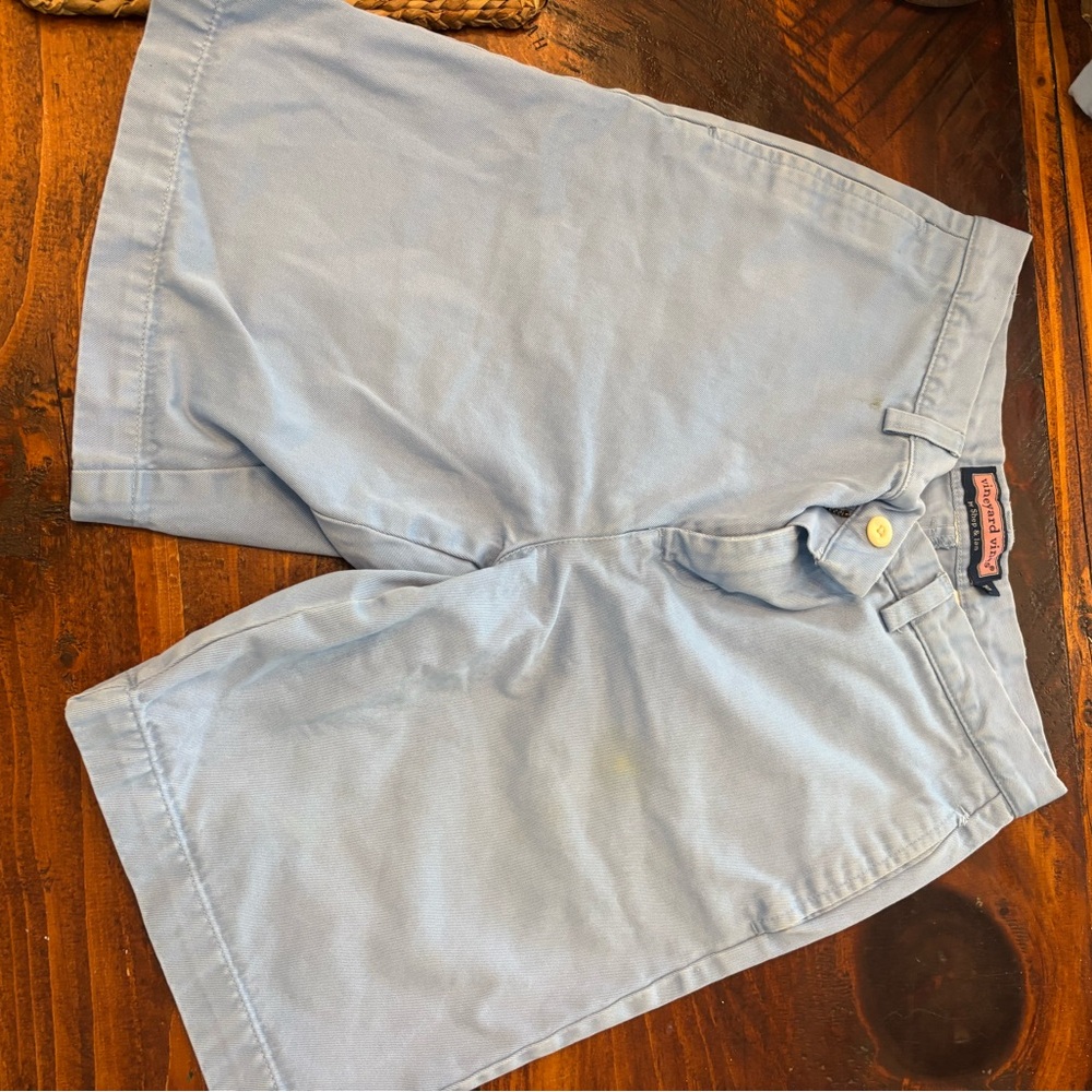 Vineyard Vines Blue Flat Front Shorts